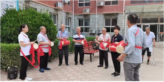 學習腰鼓